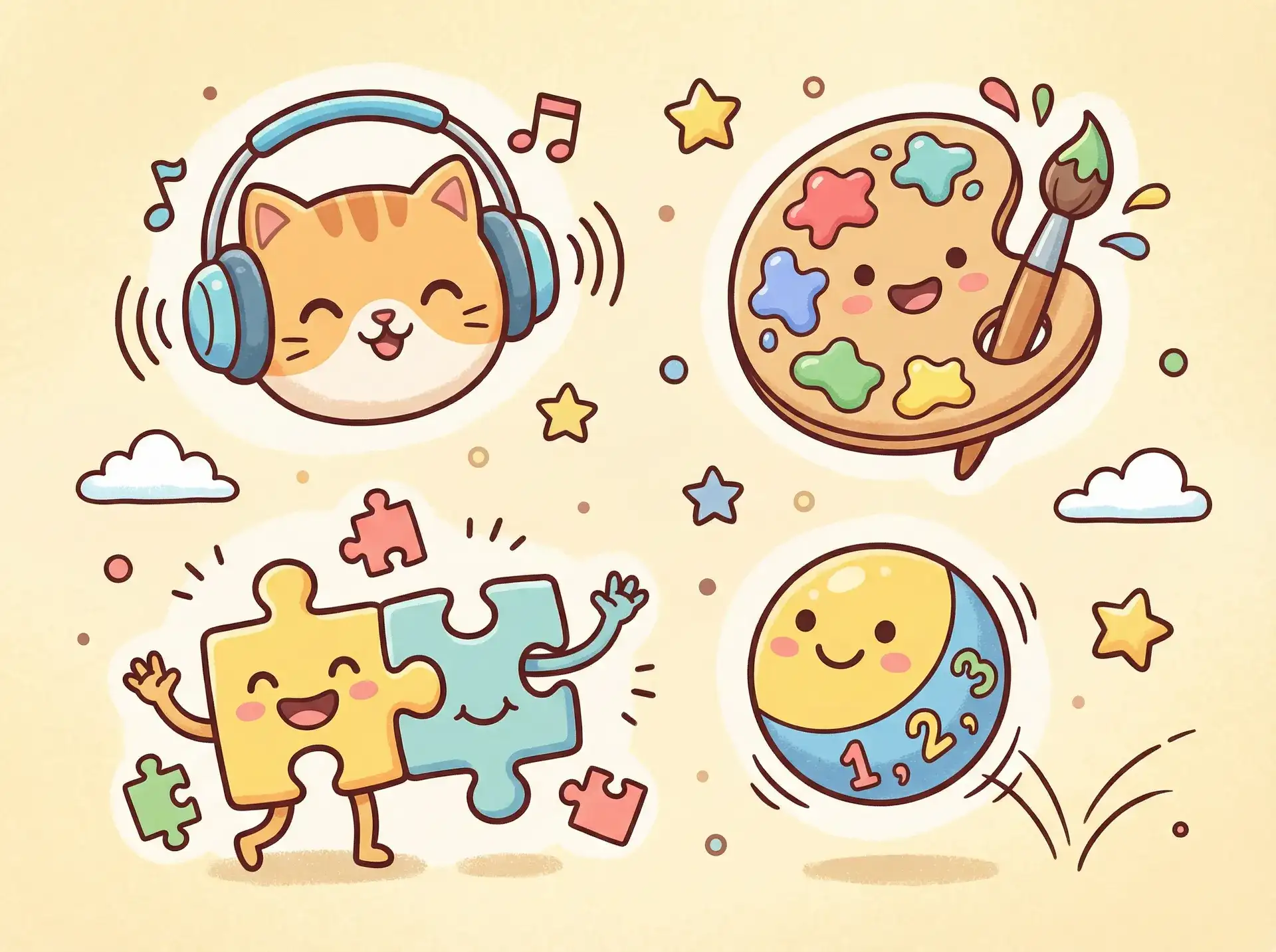 小朋友的手工作品 - 我年轻漂亮的继坶2 益智创作